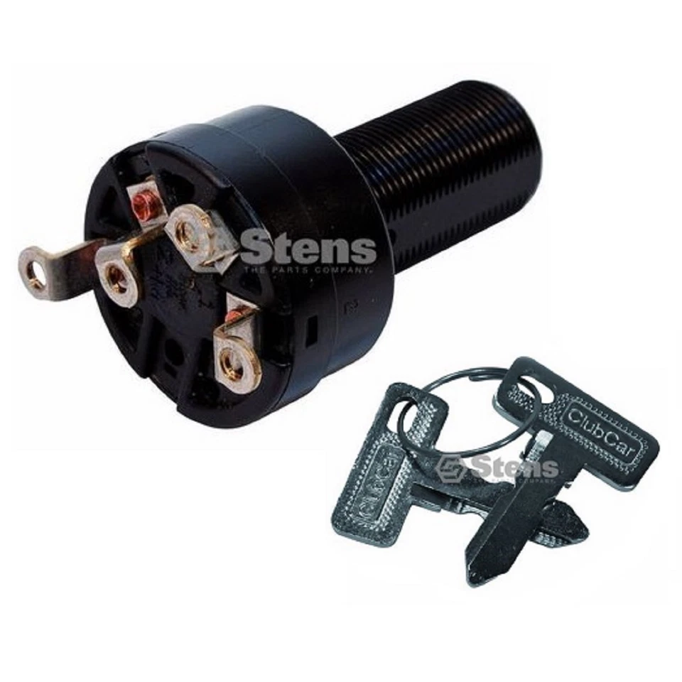 Interruptor de llave de encendido de arranque para carro de golf para Club Car DS gasolina 1996-arriba con 2 llaves Foto 1 de 1