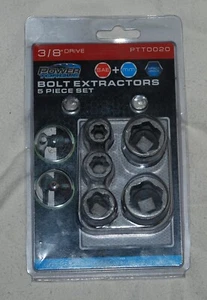 Estrattori bulloni di trasmissione coppia 3/8" set 5 pezzi PTT0020 - Foto 1 di 2