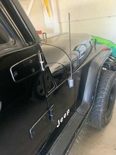 16" Antenna Black Mast Rod AM/FM for JEEP WRANGLER 1987-2006 JEEP TJ 1997-2006