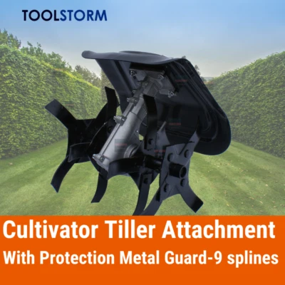 TILLER ATTACHMENT CULTIVATOR FOR ALDI GARDENLINE 4 IN 1 PETROL TOOL 47629 - image 1 of 4
