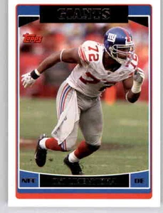 2006 Topps Osi Umenyiora NFL Base Card PWE Giants #28 - Picture 1 of 2
