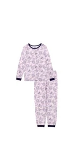 DISNEY 100 PINK & BLUE 2 PIECE PAJAMA SET-CHILDS SIZE 4 NEW WITH TAGS Pjs Mickey - Picture 1 of 6