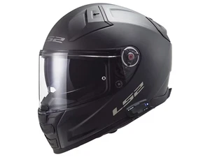 LS2 FF811 Vector II Solid Helm mit Intercom 4X UCS CARDO Gr. M - Bild 1 von 6