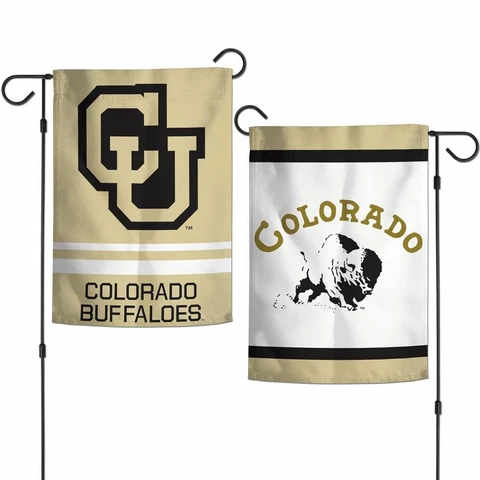 COLORADO BUFFALOES VAULT 12"X18" 2 SIDED GARDEN FLAG NEW WINCRAFT 👀 Cover