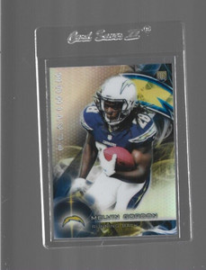2015 Topps Platinum Melvin Gordon Rookie Card #105 Chargers-Wisconsin