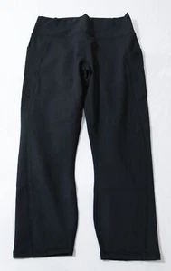 Fabletics Women's PureLuxe High-Waisted Capri Pants ZG3 Black Large NWT - Picture 1 of 7