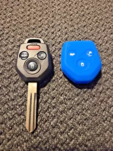 Fits OEM Subaru 2012 - 2017 Subaru Forester Impreza Legacy 4 Button Key Fob - Picture 1 of 5