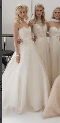 New  Alan Hannah Denver Wedding  Dress Size UK 12 RRP £2900 - Image 1 of 4