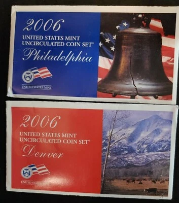 2006 P & D US Mint Set Envelope 20 CN-Clad Coins 21hct0716-2 - Image 1 of 4