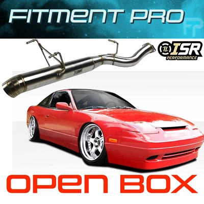 ISR Performance Series II EP Single Rear Section Only For 89-94 Nissan 240sx S13 - Изображение 1 из 4