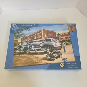 Obras Maestras NUEVO SHERIFF EN LA CIUDAD 1000 Piezas Puzzle Dan Hatala Sellado - Imagen 1 de 3