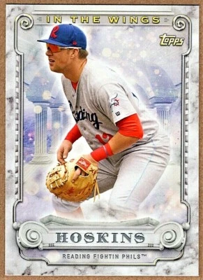 RHYS HOSKINS - 2017 TOPPS PRO DEBUT IN THE WINGS RC - Image 1 of 2