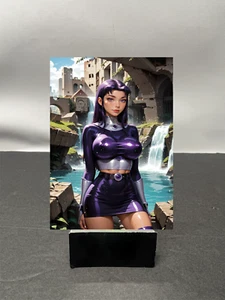Blackfire Teen Titans Waifu Anime Custom Art Trading Card NSFW AVAILABLE W6447 - Picture 1 of 2