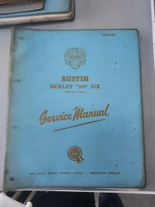 Austin Healey 100 Six series B N 4 and 6 Service manual - Picture 1 of 3