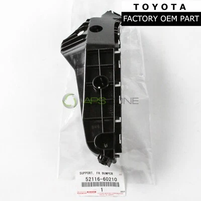 SUPORTE LATERAL ESQUERDO DIANTEIRO GENUÍNO TOYOTA GX460 2010-2013 FABRICANTE DE EQUIPAMENTO ORIGINAL 52116-60210 - Imagem 1 de 4
