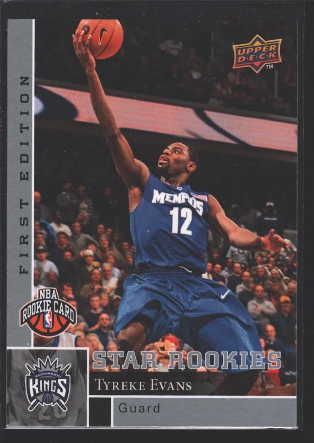 Tyreke Evans 2009-10 UD CUBIERTA SUPERIOR PRIMERA EDICIÓN NOVATO COMO NUEVO RC SP PELICANS $8 Foto 1 de 1