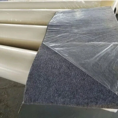 WORLDTRADEONELINE 100M Roll Self Adhesive Home Carpet Floor Protector Film Cover Protection Dust