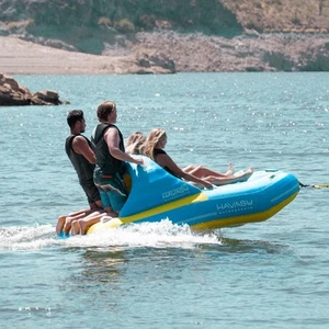 Tubo Trainabile Havasu Watersports "Barge" | Gonfiabile Multiposizione 4 Persone - Foto 1 di 16