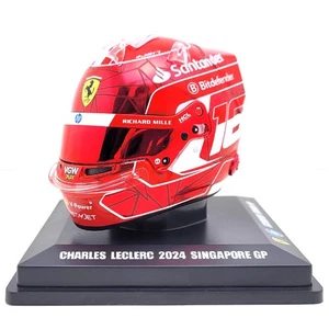 2024 helmet Charles Leclerc Scuderia Ferrari HP Singapore - 1/5 LookSmart Models - Picture 1 of 3