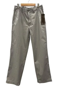 Pantalones Chinos Perry Ellis Para Hombre Beige Pierna Recta Bolsillo Carga Tacto Suave Premium - Imagen 1 de 9