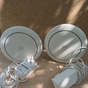 BT Premium Whole Home Wi-Fi Pack of 2 Discs Mesh Wi-Fi for seamless (AX3700) WHT - Photo 1/3