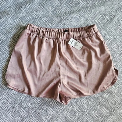 NUEVO CON ETIQUETAS - EXPRESS Ropa de dormir Rosa Satinado Dormir Corto - XS Foto 1 de 4