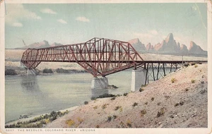 Postal AZ: The Needles, Colorado River, Arizona, DB 1910, Det. Pub. - Imagen 1 de 2