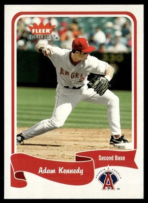 2004 Fleer Tradition Adam Kennedy Anaheim Angels #163 - Image 1 of 2