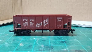 HO Scale CB&Q 4044 Burlington operating Hopper Car  - Bild 1 von 6