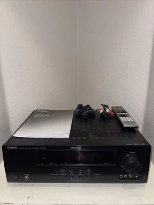 Yamaha RX-V565 - 7.1 Ch HDMI Home Theater Receiver Bundle w/ Remote/Manual/Cords - Image 1 of 4