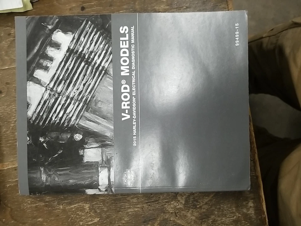 Harley-Davidson V-ROD 2015 modelos manual de diagnóstico eléctrico #99499-15 Foto 1 de 3