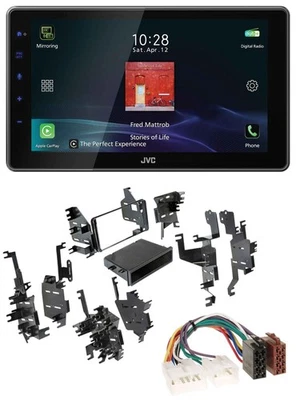 JVC DAB MP3 Bluetooth USB Autoradio für Toyota Highlander Matrix RAV 4 - Bild 1 von 4