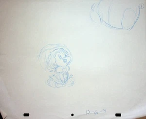 Strawberry Shortcake & the Baby Without a Name ORIGINAL Production Pencil  - Picture 1 of 2
