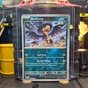 Murkrow Paldea Evolved Reverse Holo Pokémon TCG 131/193 Scarlet & Violet Common - Picture 1 of 6