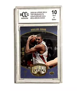 2003-04 Upper Deck Top Prospects Conference Call | Brian Cook | #CC4 | BCCG10 - Picture 1 of 5