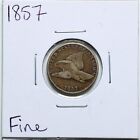 1857 1C Flying Eagle Cent in Fine Condition #1713