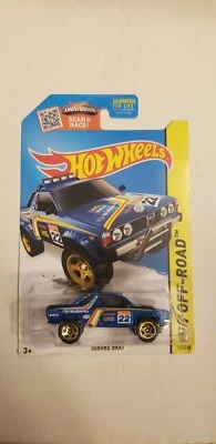 Tarjeta #123/250 #2015 Hotwheels HW Off Road Blue Subaru Brat Hot Trucks Series Foto 1 de 2
