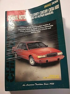 Chilton's Repair Manual, General Motors, Celebrity/Century/Ciera/6000, 1982-95 - Picture 1 of 2