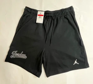 Pantalones Cortos Nike Jordan Flight MVP Polar Negros Hombres Talla Grande FN4700-010 - Imagen 1 de 4