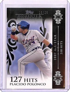 2008 Topps Moments and Milestones Black #103-127 Placido Polanco 16/25 ID:26686 - Picture 1 of 2