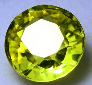 Certified Natural 6.50 Ct Tanzania Yellow Tanzanite Round Unheated Gemstones - Picture 1 of 6