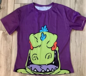RUGRATS MEN'S PURPLE REPTAR T-SHIRT - Picture 1 of 4