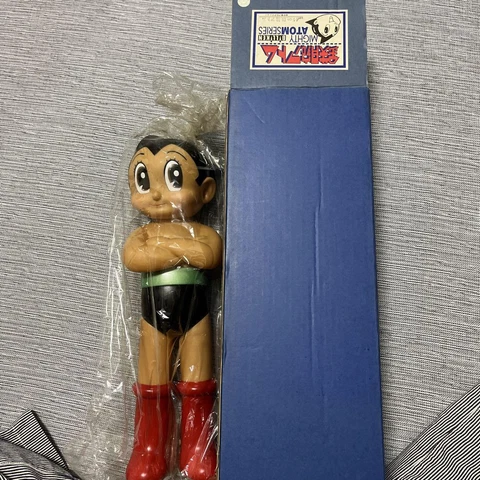 Billiken Shokai Astro Boy Mighty Atom Soft Vinyl Figure 45cm Sofubi excellent Cover