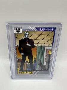Tarjeta coleccionable Marvel Comics Impel 1991 #67 Tombstone. Vintage - Imagen 1 de 3