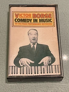Victor Borge - Comedy in Music - Audio Cassette Tape Album - Cameo 40-32372 - Picture 1 of 5