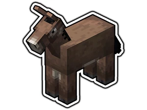 #1315 Donkey Block World Sticker Vinyl Decal Die-Cut Car Laptop - Picture 1 of 1