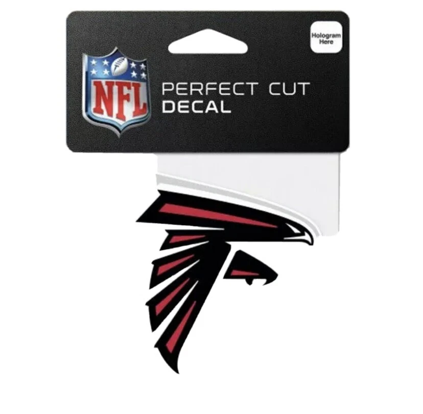 Atlanta Falcons Car Window Decal 4 Die Cut Logo - Image 1 of 1