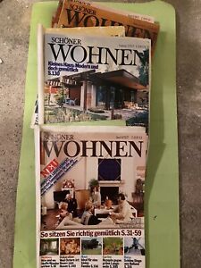 5x Schöne Wohnen  1977, Schöne Wohnen Zeitschriften 1977