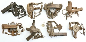 8pc Upstate NY Boyleson Bay Oneida Lake Traps Hunters Trappers Victory SNG Crip - Picture 1 of 10