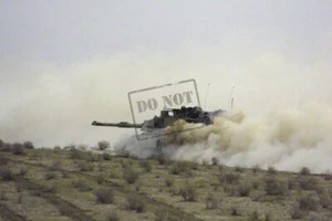 US Marine Corps (USMC) M1A1 Abrams Main Battle Tank (MBT) Iraqi Freedom I - Bild 1 von 1